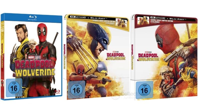 "Deadpool & Wolverine" In 2 4K UHD Steelbooks & Standard Varianten Ab ...