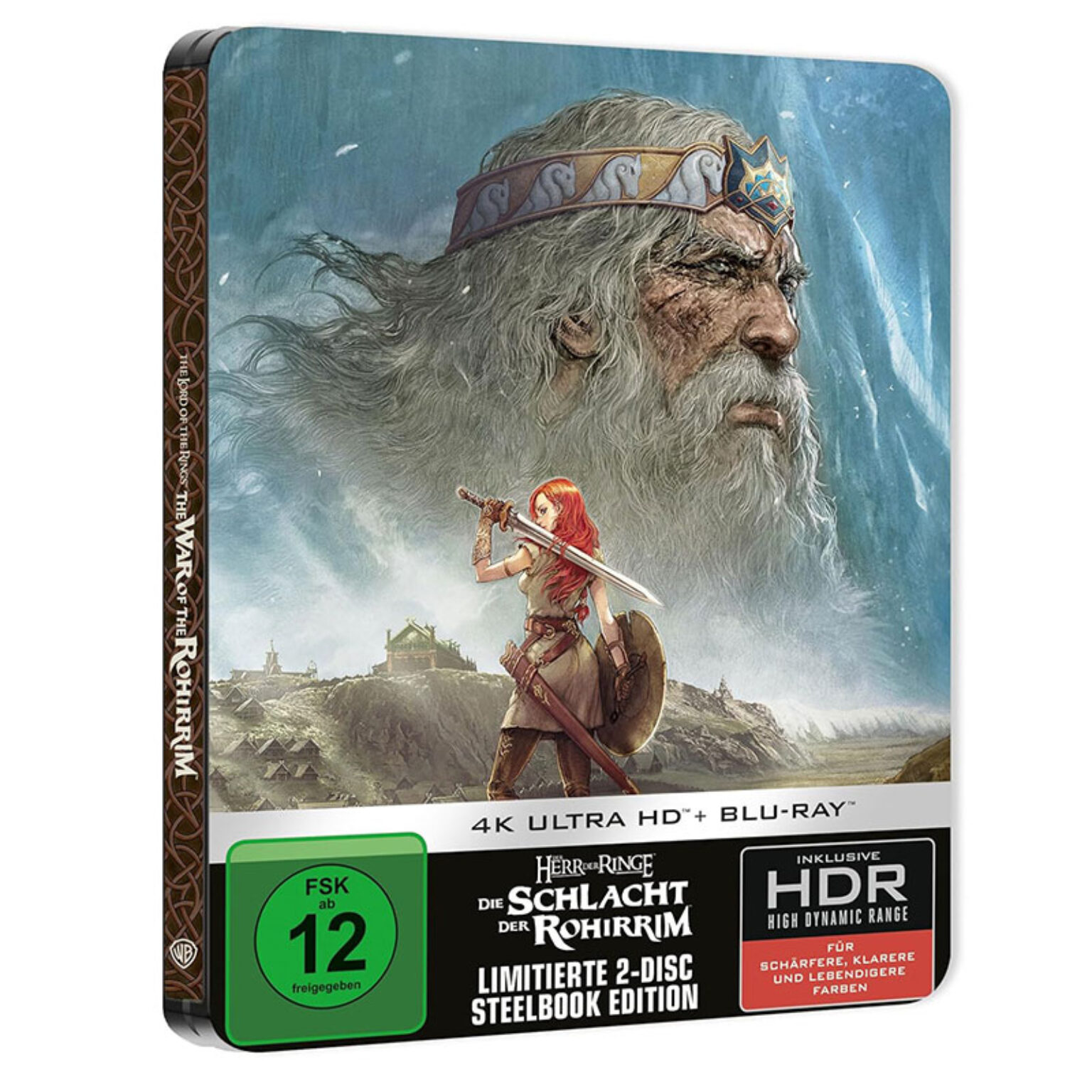 Herr Der Ringe 4k Collector's Edition "Der Herr der Ringe: Die Schlacht der Rohirrim" im 4K Steelbook