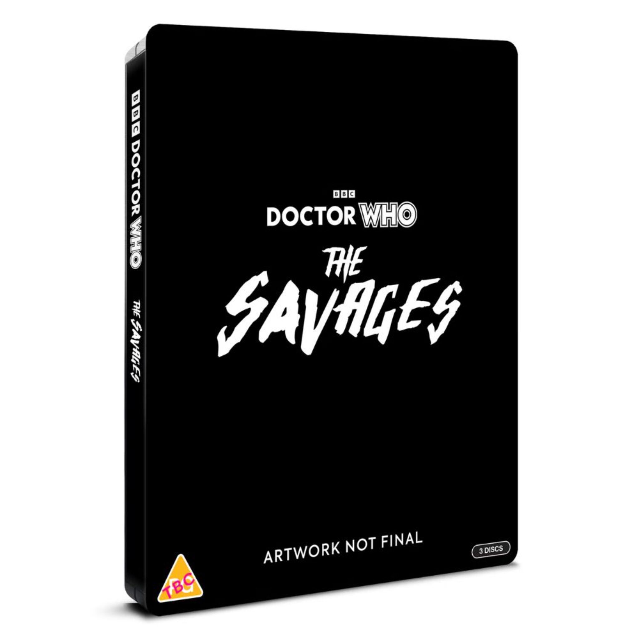 Doctor Who The Savages" im Bluray Steelbook ab März 2025 (UK)