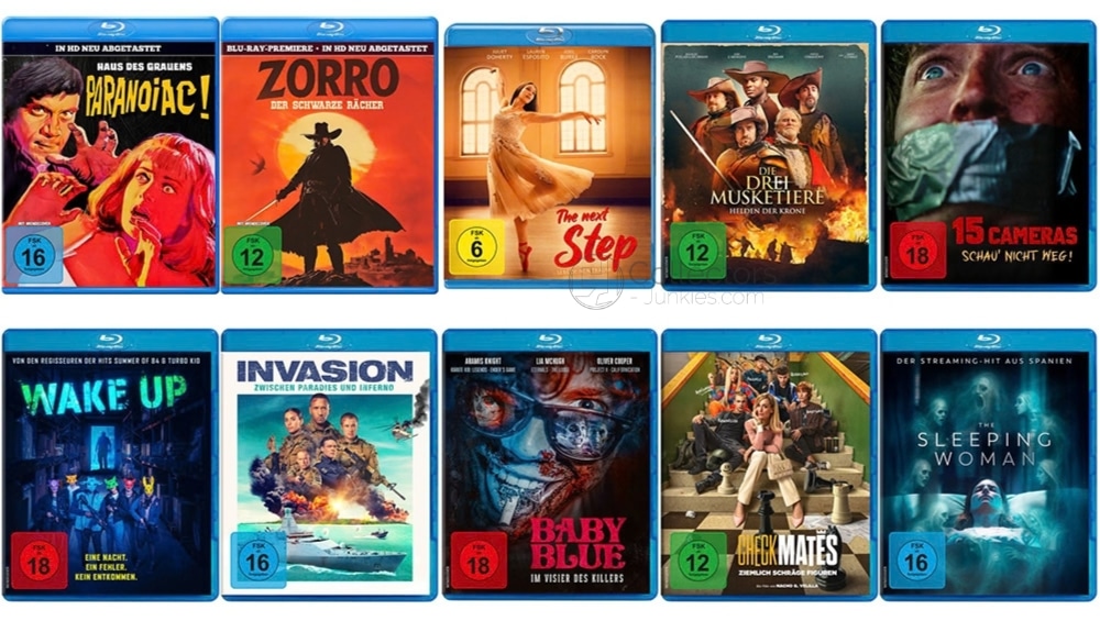 Film auf Blu-ray für je 5€ bei JPC
