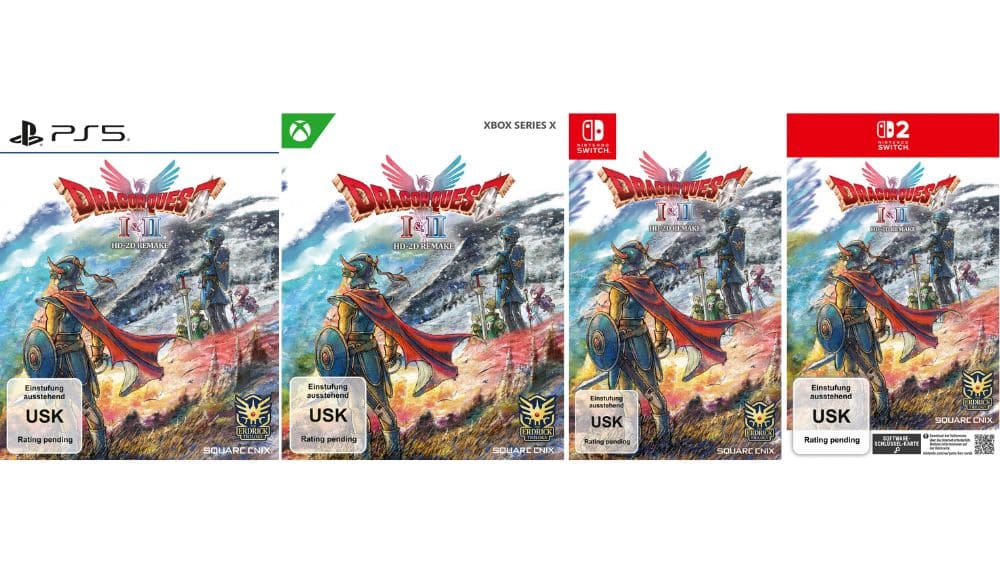 „Dragon Quest I & II HD-2D Remake“ Collectors Edition & Standard Varianten für Playstation 5, Xbox Series X & Nintendo Switch 1 & 2 ab 2025 – Update