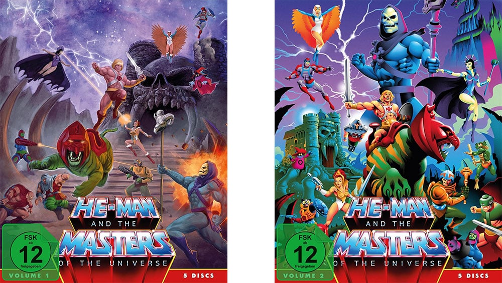 „He-Man and the Masters of the Universe (1983)“ Vol. 1 auf Blu-ray für 29,97€ & Vol. 2 für 23,87€