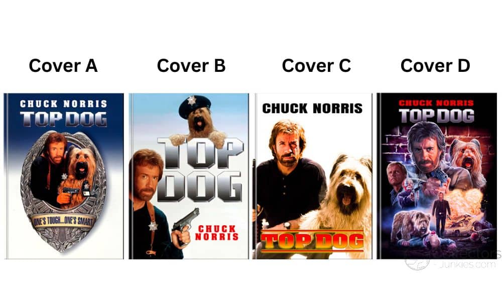 „Top Dog“ ab Januar 2026 in 4 Blu-ray Mediabooks – Update2