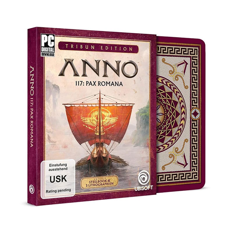"Anno 117: Pax Romana" Tribun Edition für PS5 & PC für je 34,99€ 1