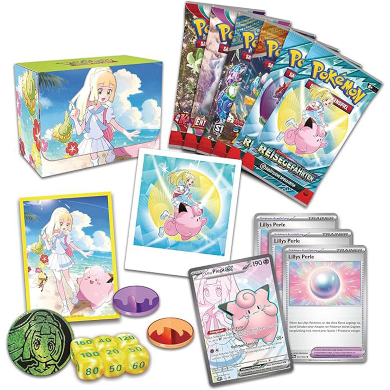 Pokémon-Sammelkartenspiel: Premium-Turnierkollektion "Lilly"