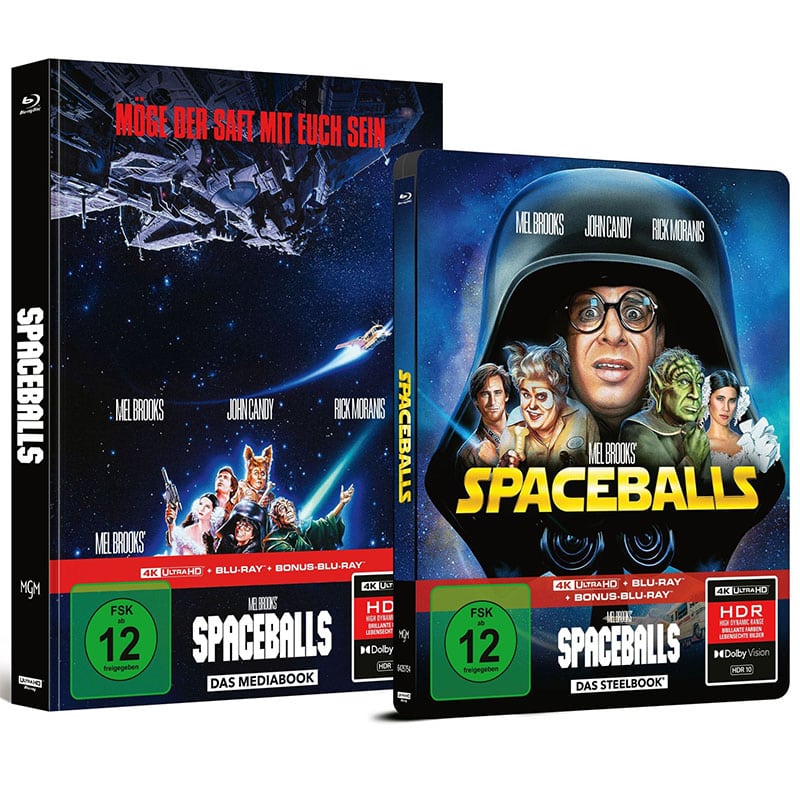 „Spaceballs“ im 4K Mediabook & Steelbook ab Juni 2026 – Update