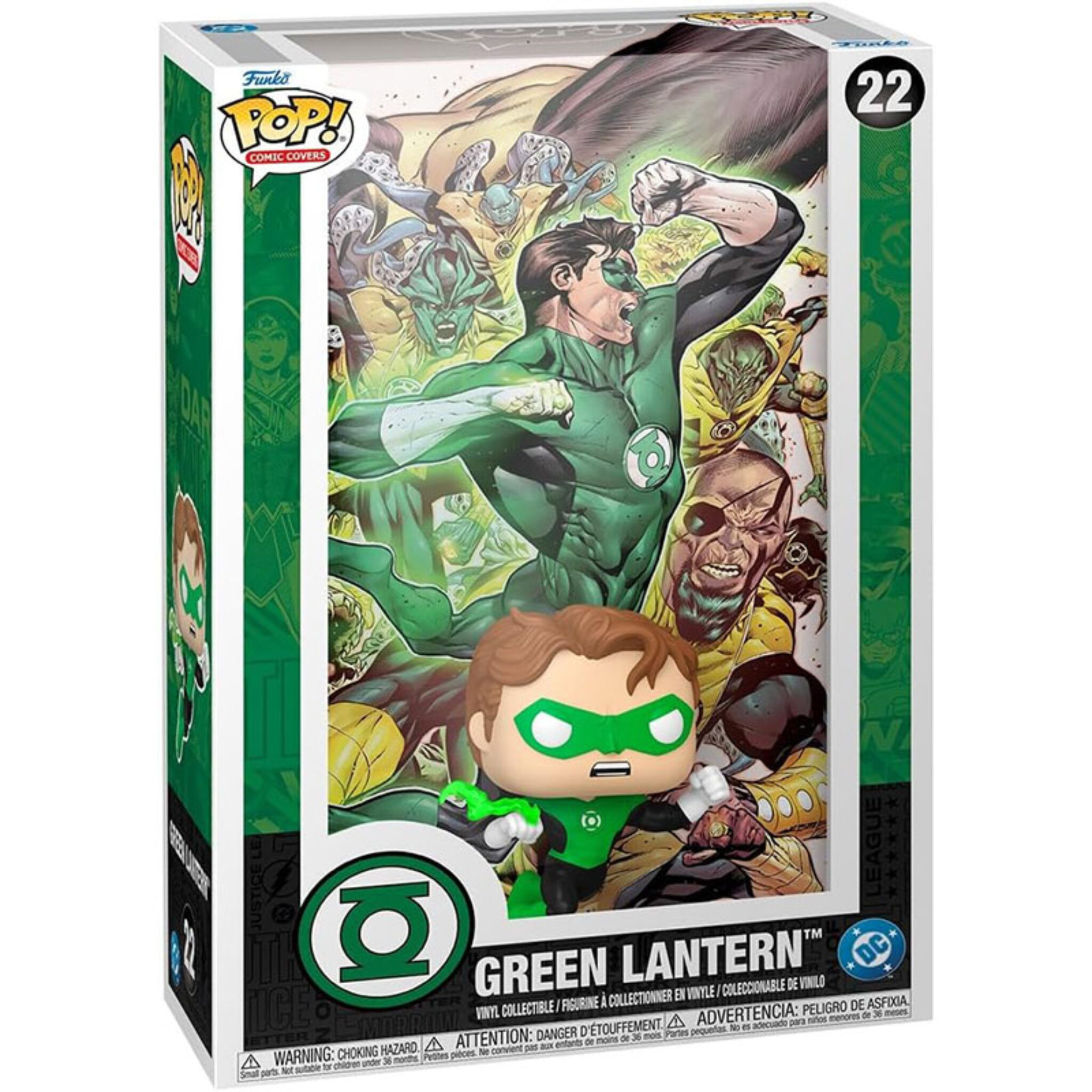 Funko Pop! Comic Cover: DCeased – Green Lantern (Lanterna Verde) – Figura In Vinile 18x28 Cm Da Collezione - 3