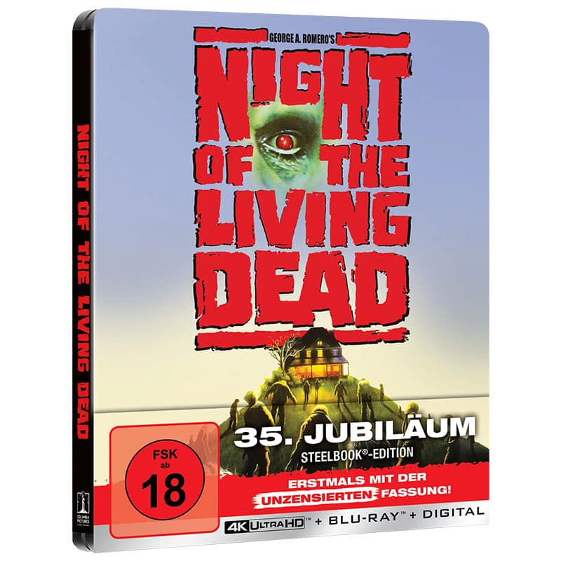 „Night of the Living Dead“ im 4K Steelbook ab September 2025 – Update