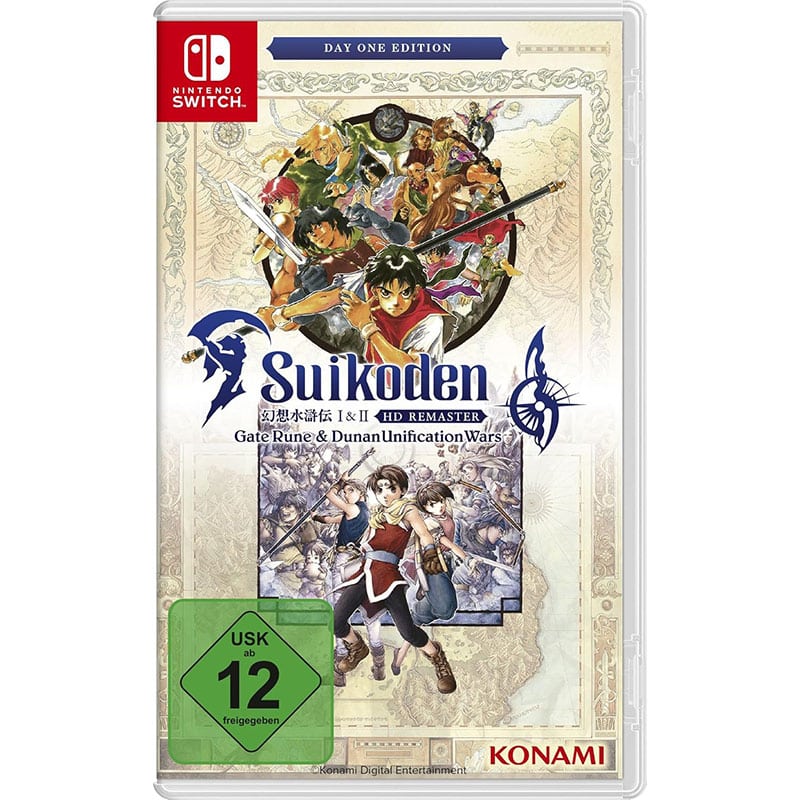 „Suikoden 1 & 2 HD Remaster“ für die Nintendo Switch für 34,99€