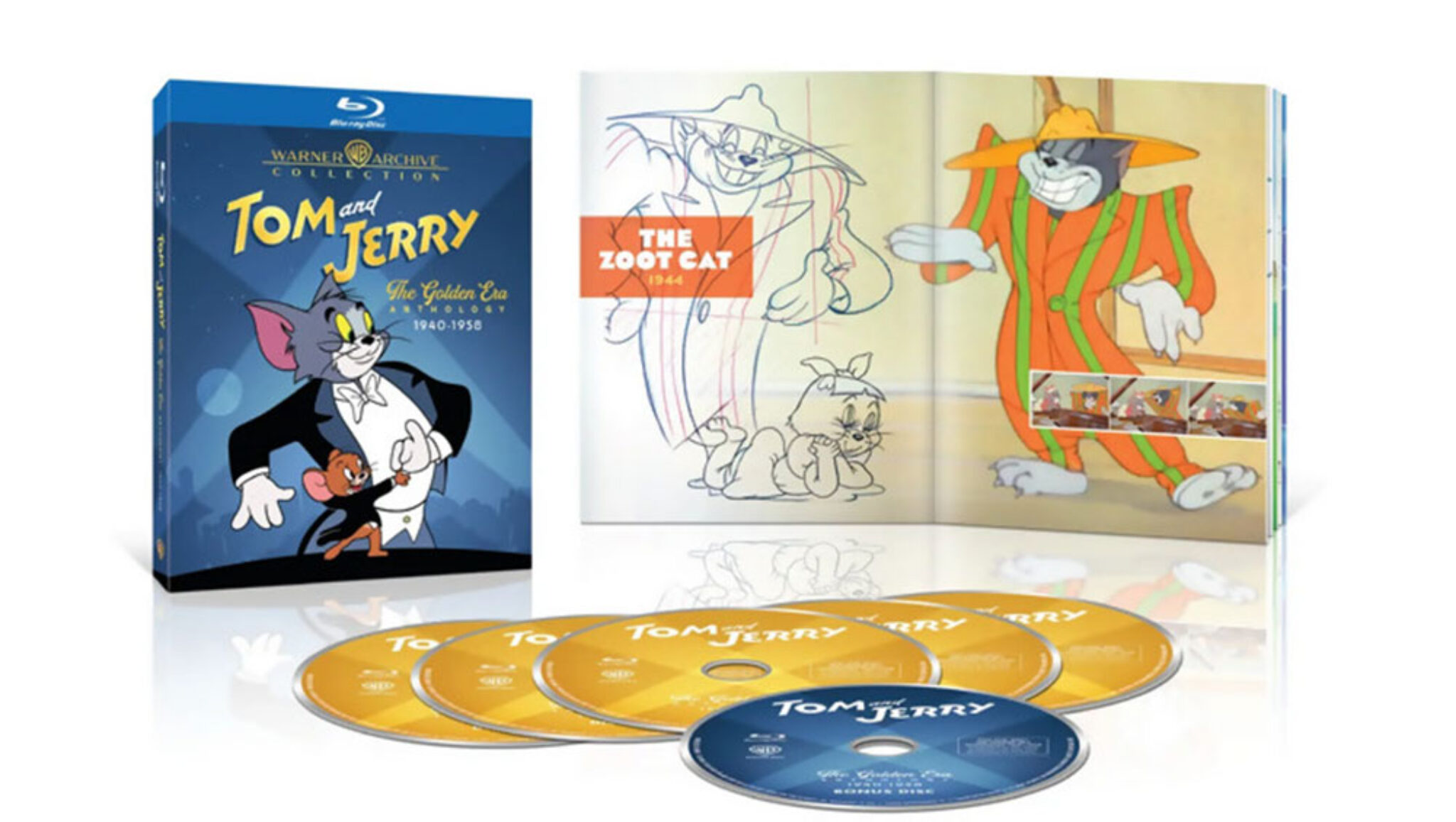 Tom Jerry The Golden Era Anthology 1940 1958 Im Blu ray Set Ab 