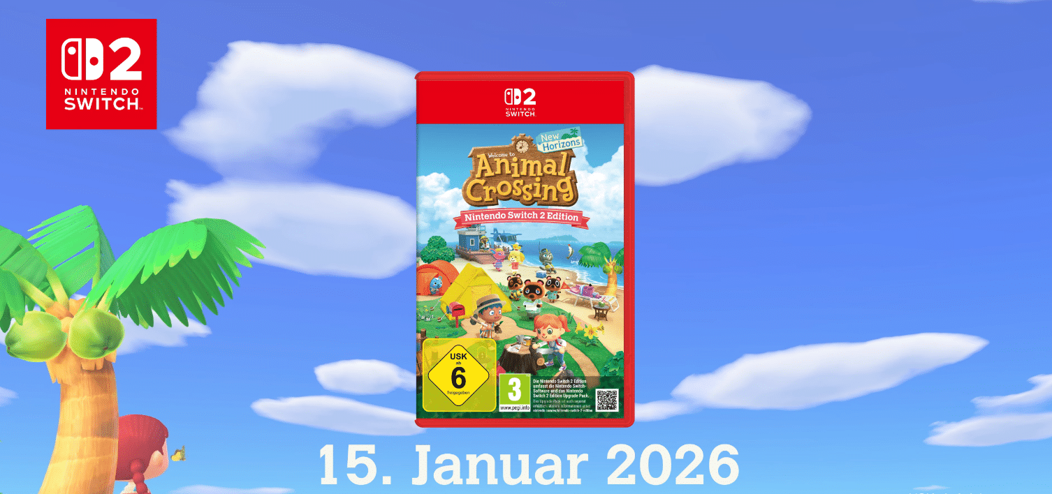 „Animal Crossing: New Horizons“ Nintendo Switch 2 Edition ab Januar 2026