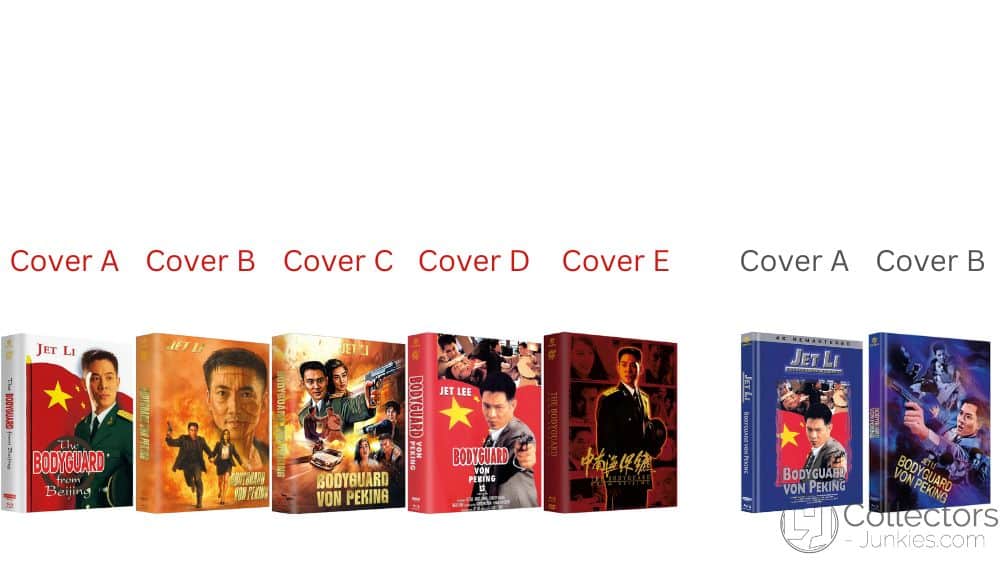 „Bodyguard von Peking“ in mehreren 4K Mediabooks ab 2025 – Update3