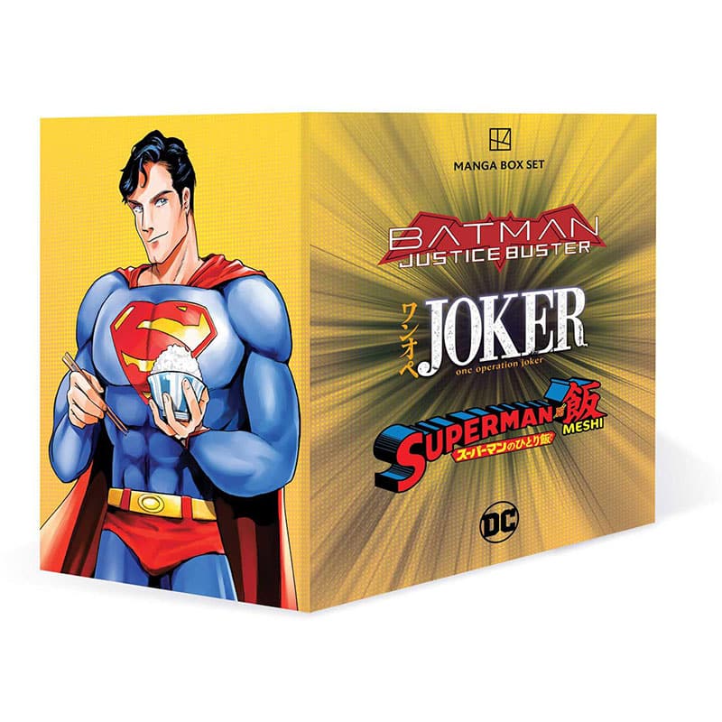 DC Manga Box Set: „Superman Vs. Meshi“ Taschenbuch ab Dezember 2025