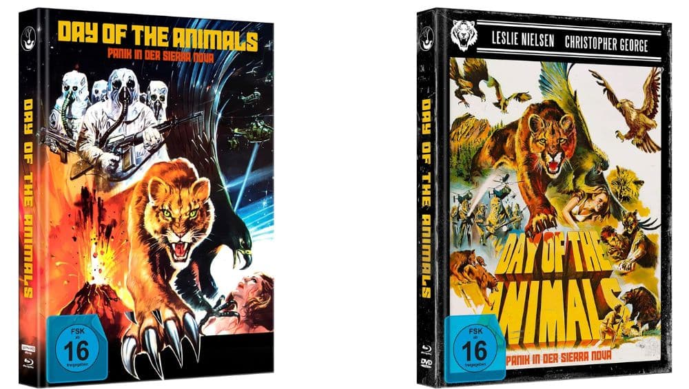„Day of the Animals – Panik in der Sierra Nova“ in 4K- und Blu-ray-Mediabooks & Standard Varianten