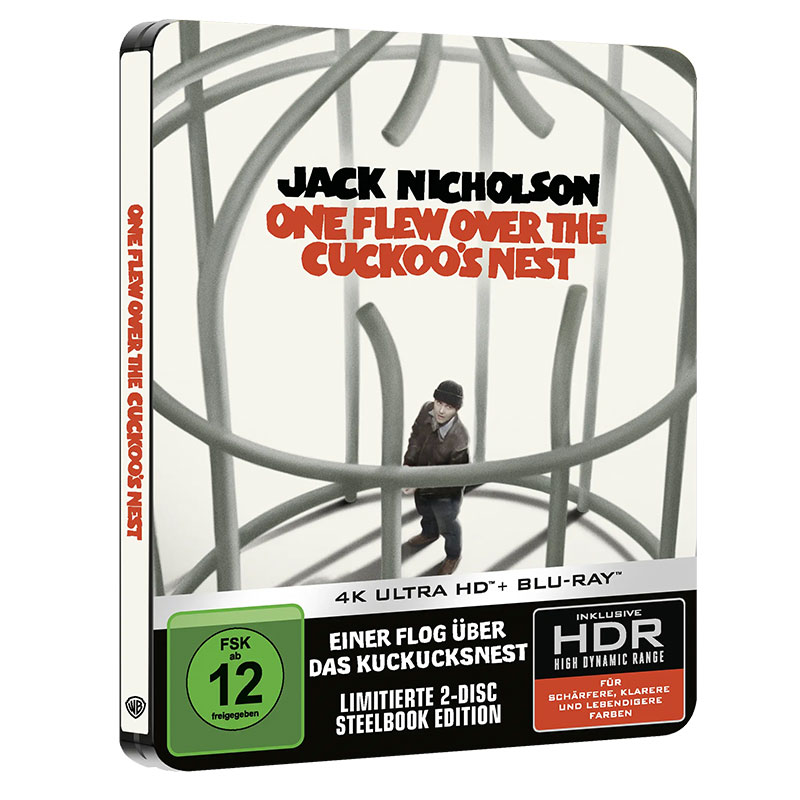 „Einer flog über das Kuckucksnest“ im 4K Steelbook ab 1. Quartal 2026 – Update3