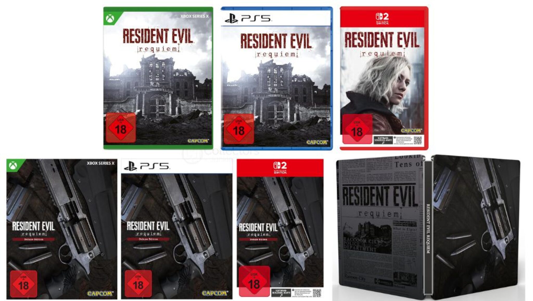 resident evil requiem collectors edition