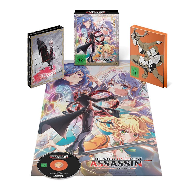 „The World’s Finest Assassin Gets Reincarnated in Another World as an Aristocrat“ Vol. 1 auf Blu-ray & DVD ab Dezember 2025