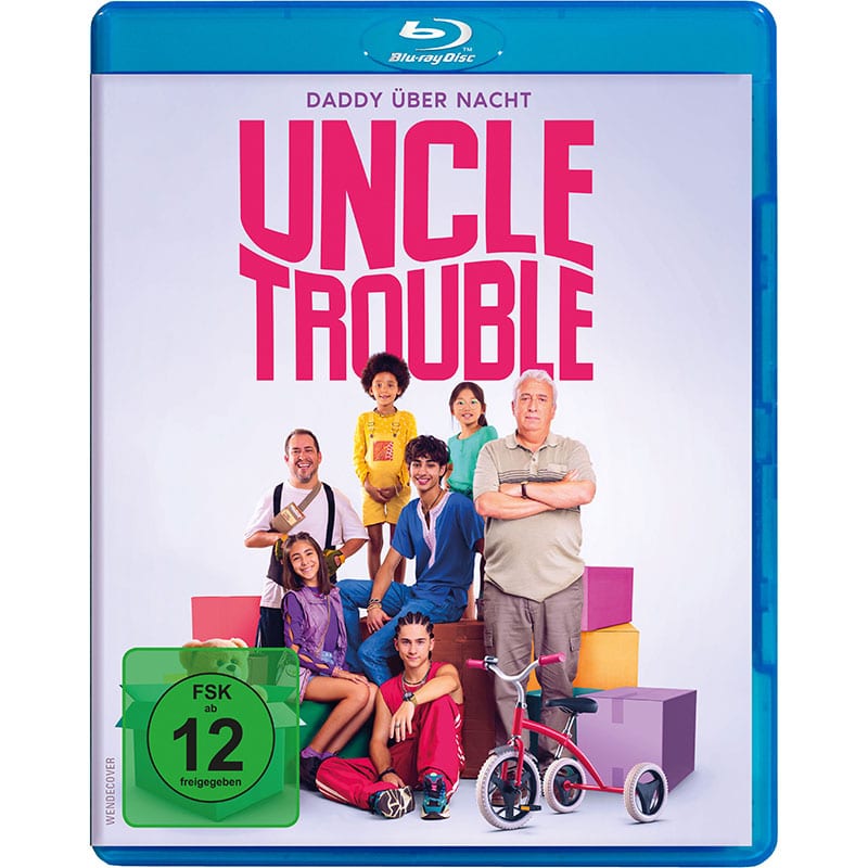 „Uncle Trouble – Daddy über Nacht“ Standard Varianten auf Blu-ray & DVD