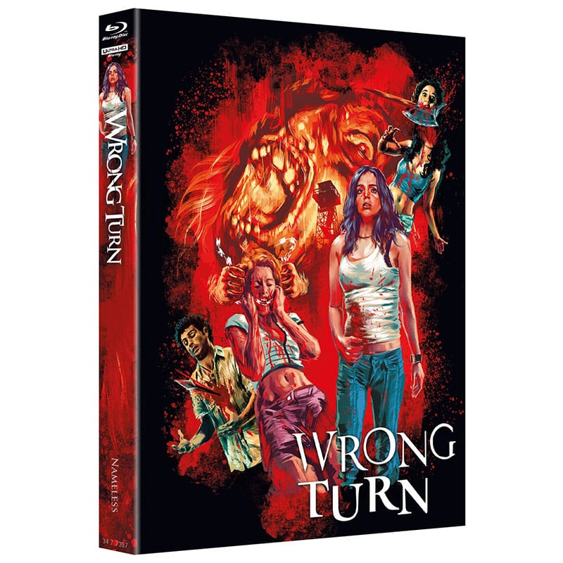 „Wrong Turn 1-7“ in 4K Mediabooks & Schuber Edition