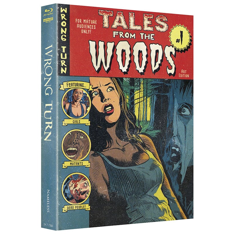 „Wrong Turn 1-7“ in 4K Mediabooks & Schuber Edition