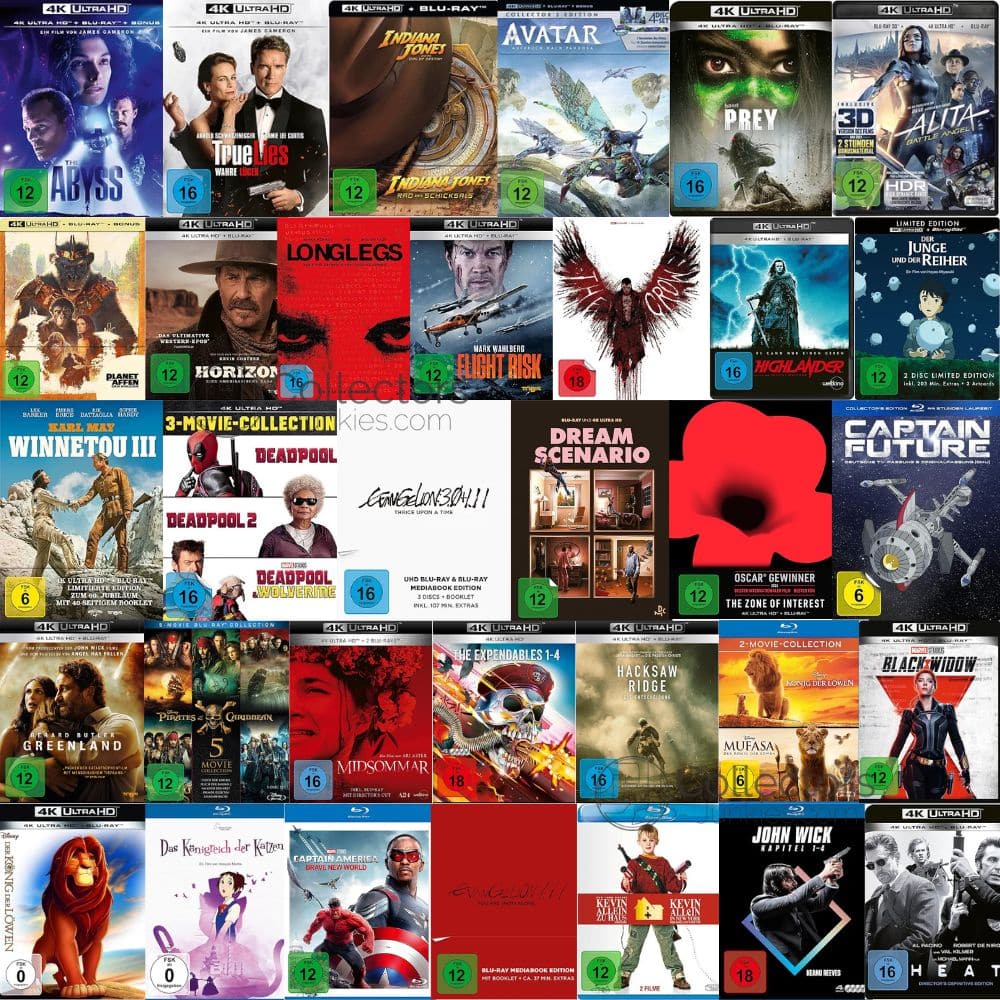 [Prime] Sonderangebote mit 4K UHDs, Blu-rays & DVDs bei Amazon