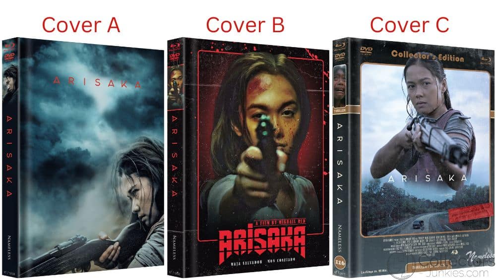 „Arisaka“ in drei Blu-ray Mediabooks ab Oktober 2025 – Update