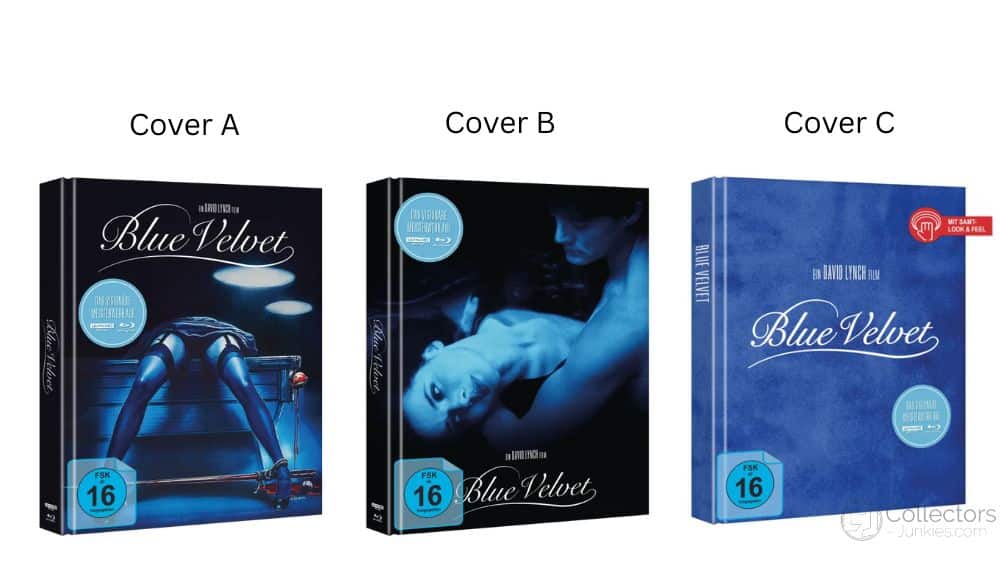 „Blue Velvet“ in drei 4K Mediabooks ab Januar 2026 – Update2
