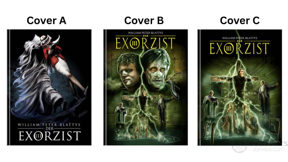 „Der Exorzist III“ in drei 4K Mediabooks ab Januar 2026 – Update
