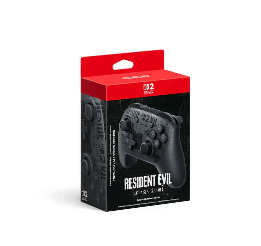 Nintendo Switch 2 Pro Controller im „Resident Evil Requiem“-Design ab Februar 2026 – Update