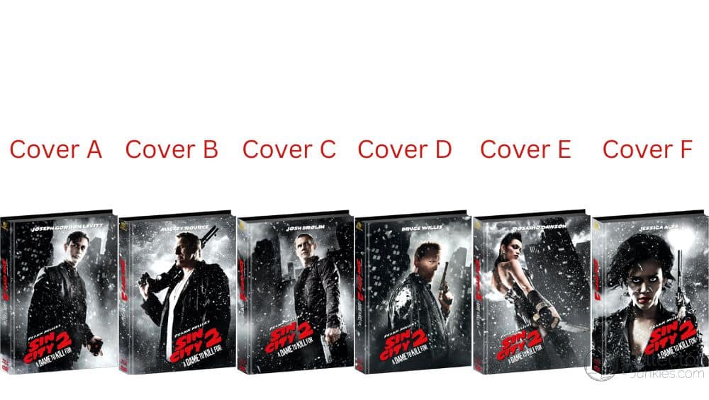 „Sin City 2: A Dame To Kill For“ in weiteren Blu-ray Mediabooks ab 2026 – Update
