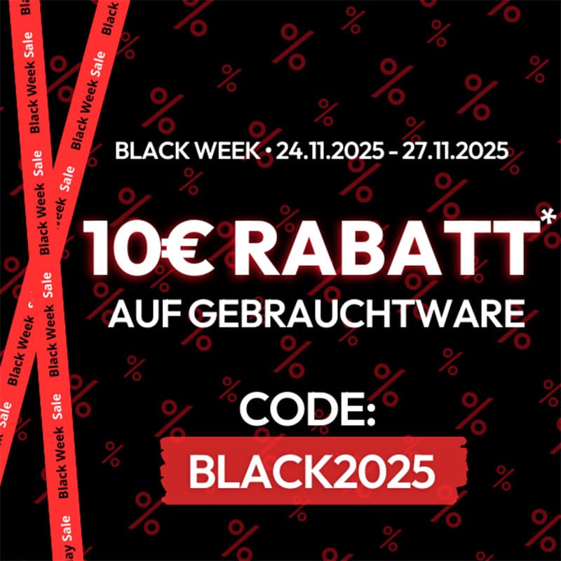 Black Week bei ZOXS 10€ Rabatt ab 200€ Mindestbestellwert