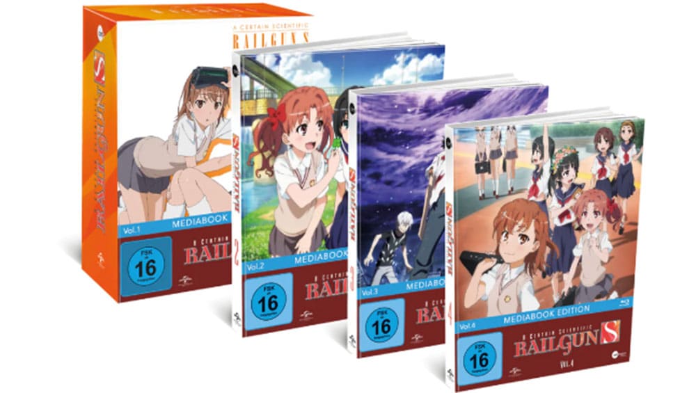 „A Certain Scientific Railgun S“ Staffel 2 Bundle auf Blu-ray für 129€