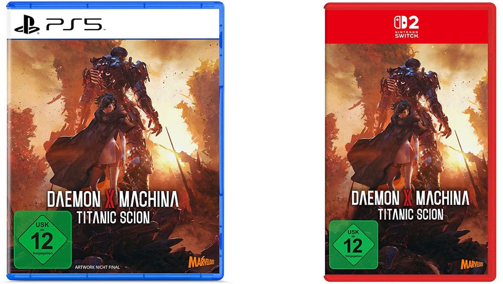 „Daemon X Machina: Titanic Scion“ für die Playstation 5 & Nintendo Switch 2 für je 39,99€
