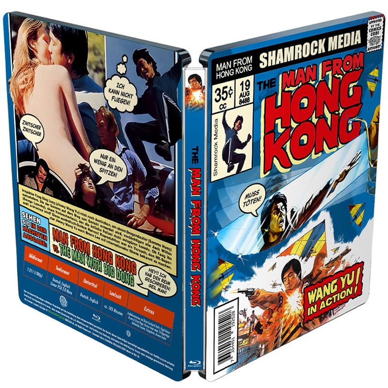 „Der Mann von Hongkong“ im Blu-ray Steelcase ab Dezember 2025