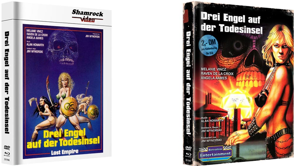 „Drei Engel auf der Todesinsel“ in Blu-ray Mediabooks