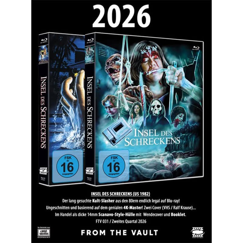 „Insel des Schreckens“ ab 2. Quartal 2026 auf Blu-ray