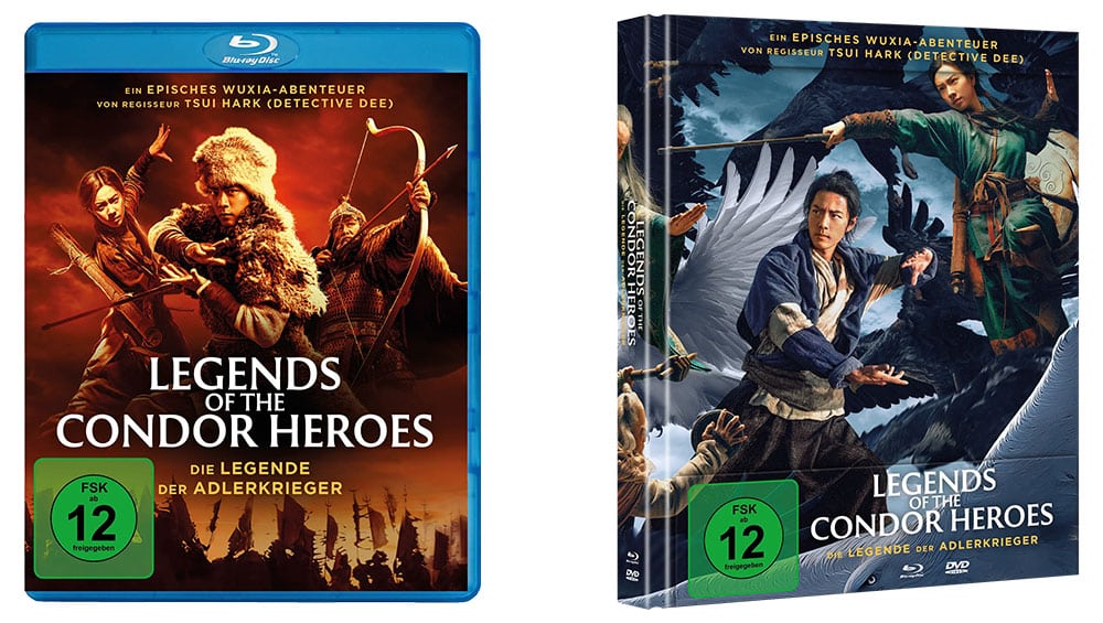 „Legend of the Condor Heroes – Die Legende der Adlerkrieger“ im Blu-ray Mediabook & Standard Varianten ab Februar 2026