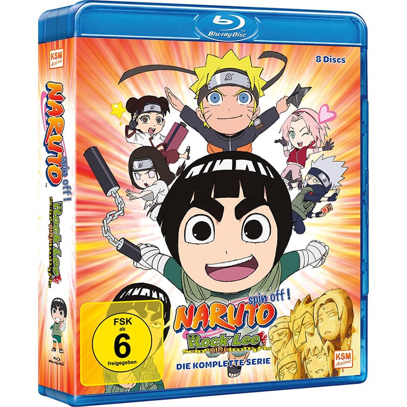 „Naruto Spin-Off! Rock Lee & seine Ninja Kumpels“ die komplette Serie auf Blu-ray ab Februar 2026