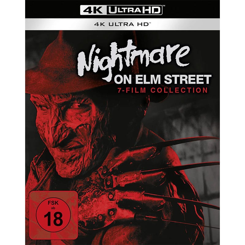 „A Nightmare On Elm Street“ 7-Film Collection (4K UHD + Blu-ray) ab Februar 2026