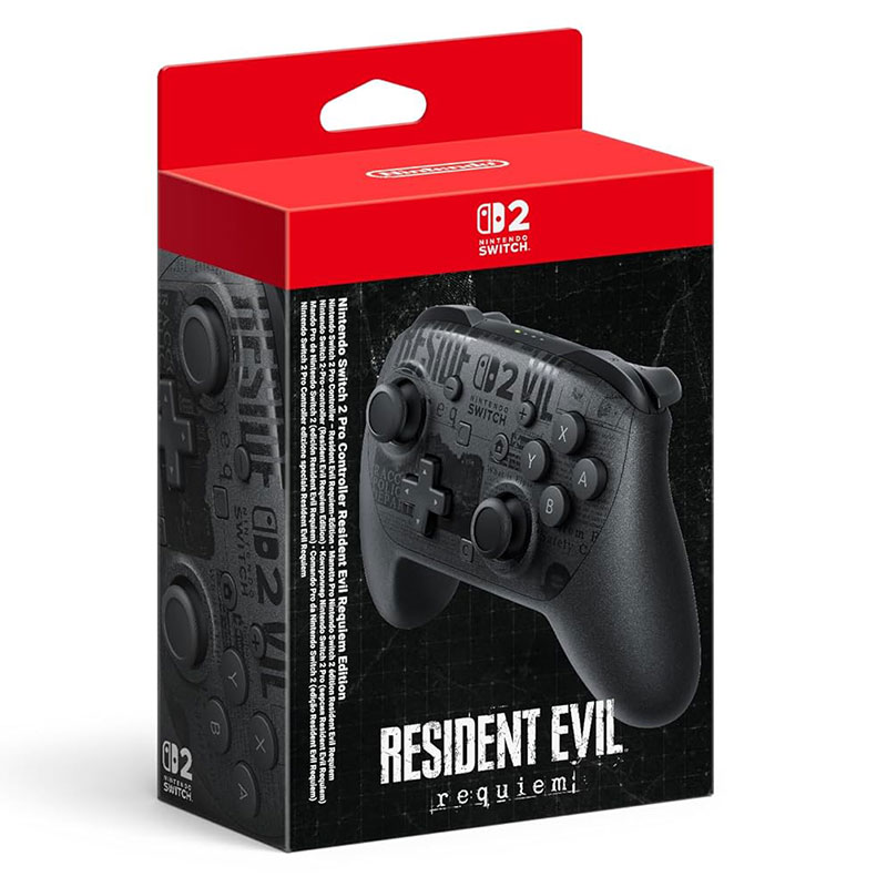 Nintendo Switch 2 Pro Controller im „Resident Evil Requiem“-Design ab Februar 2026 – Update3