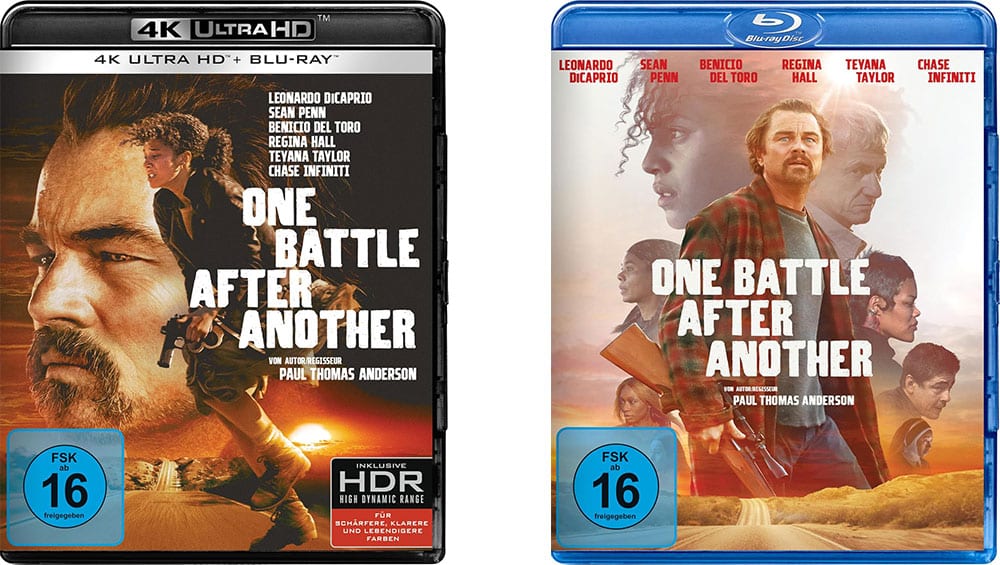 „One Battle After Another“ 4K Steelbook & Standard Varianten auf 4K UHD, Blu-ray & DVD ab 1. Quartal 2026 – Update5