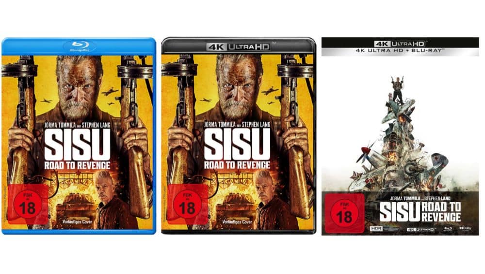 „Sisu: Road to Revenge“ im 4K Steelbook & Standard Varianten ab 1. Quartal 2026 – Update