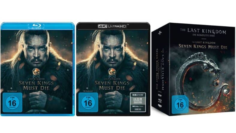 Poster Su Tela The Last Kingdom Seven Kings Must Die - 60x90 Cm - Stampa Artistica Per Arredamento Parete - Con O Senza Cornice