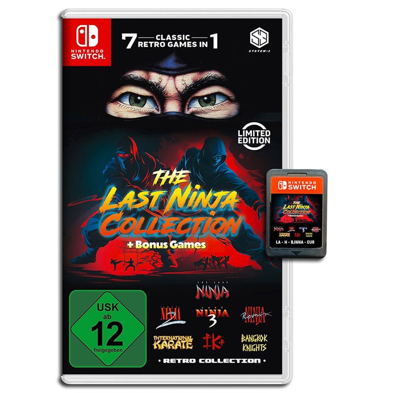 „The Last Ninja Collection“ für die Nintendo Switch ab Januar 2026