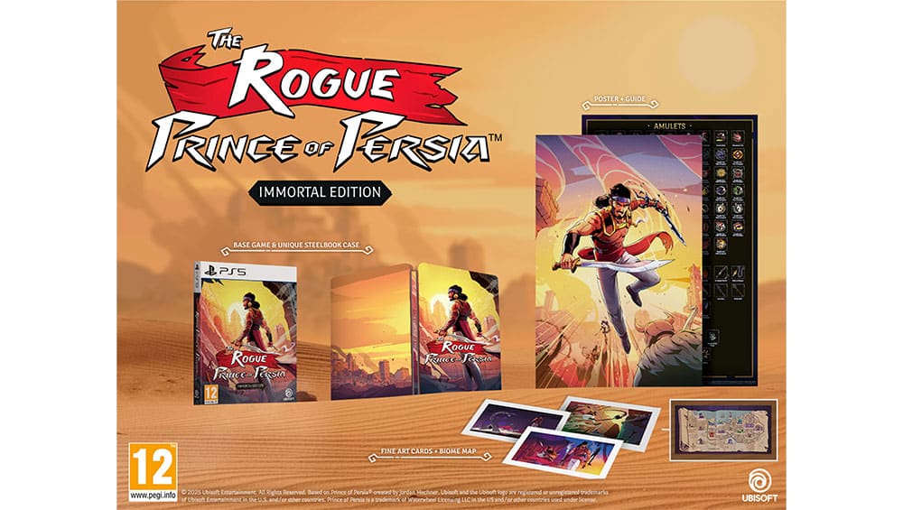 „The Rogue Prince of Persia“ Immortal Edition inkl. Steelbook & Standard Varianten ab April 2026