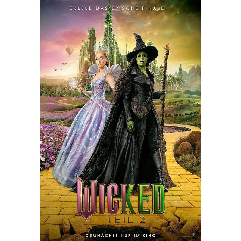 „Wicked: Teil 2“ im 4K Steelbook & Standard Varianten ab 1. Quartal 2026 (FR)