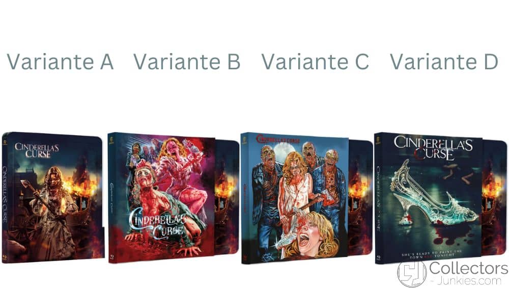 „Cinderella’s Curse“ in mehreren Blu-ray Steel Books – Update