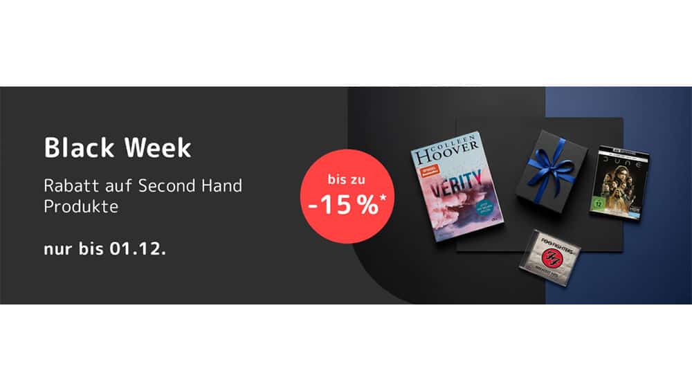 12% Rabatt auf gebrauchte Ware bei Medimops ab 20€ Mindestbestellwert