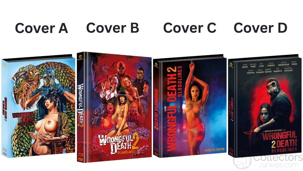 „Wrongful Death 2: Bloodlines“ ab 2026 in mehreren Blu-ray Mediabooks – Update2