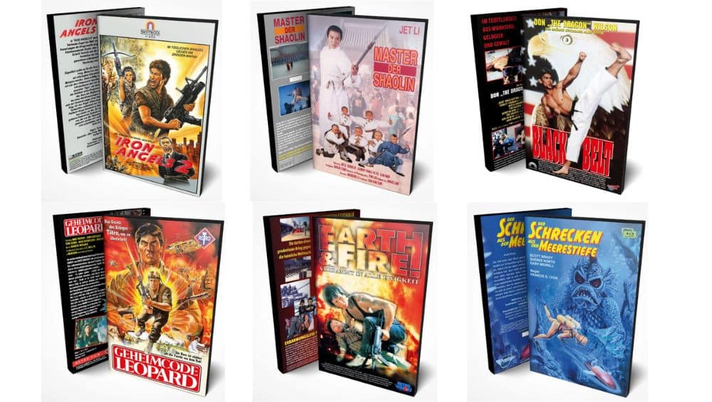 „Black Belt“, „Geheimcode Leopard“, „Der Schrecken aus der Meerestiefe“ und weitere Titel in Blu-ray Hartboxen ab Dezember 2025